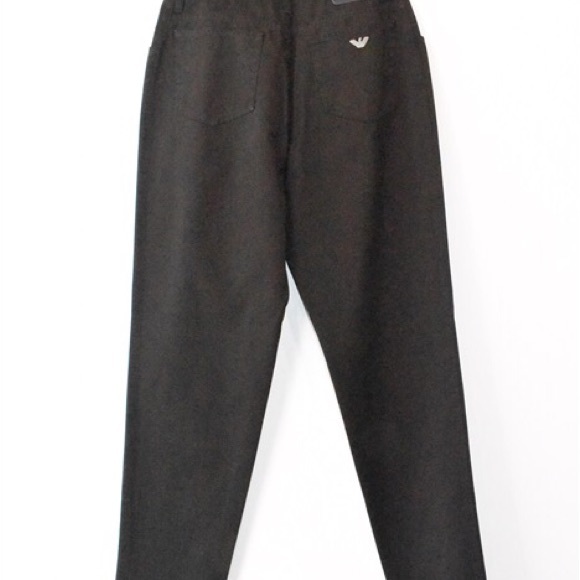 Armani Jeans, Slim-leg Jean, Basic Black, - Picture 2 of 2